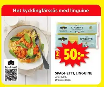 ICA Kvantum Casa di luca spaghetti erbjuda