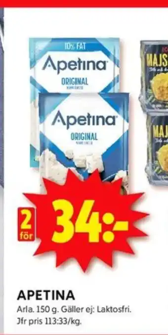 ICA Kvantum Apetina salladsost erbjuda