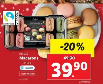 Lidl Deluxe kakor erbjuda