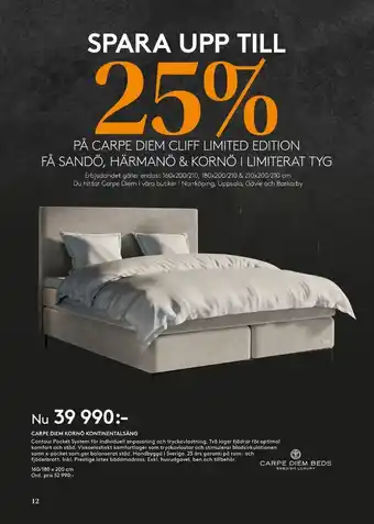 Seng Carpe diem beds sängar erbjuda