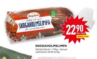Willys Skogaholmslimpa erbjuda