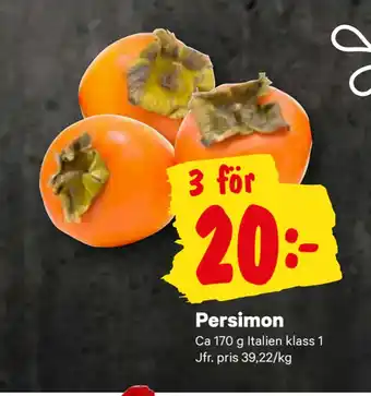 City Gross Persimon erbjuda