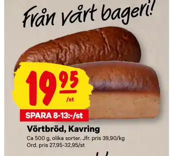 City Gross Vörtbröd, kavring erbjuda