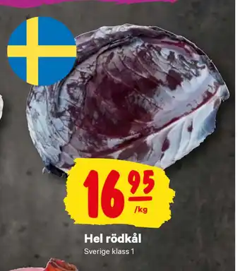 City Gross Hel rödkål erbjuda
