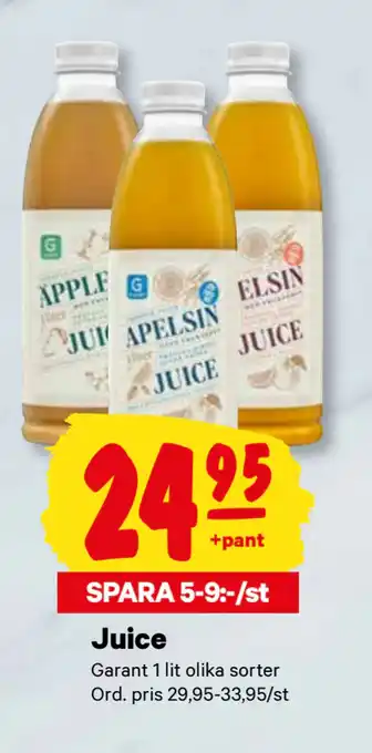 City Gross Juice erbjuda