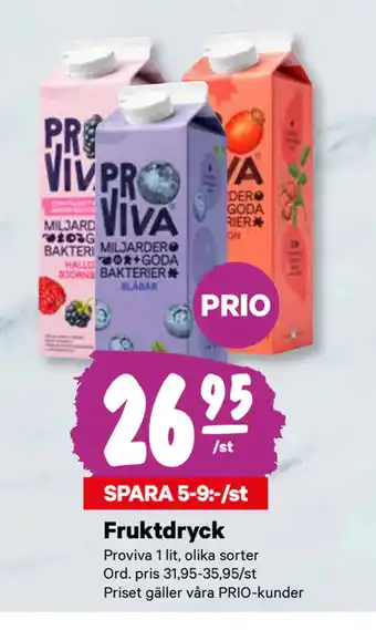 City Gross Fruktdryck erbjuda