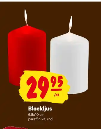 City Gross Blockljus erbjuda