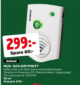 Jem&Fix Mus- och råttfritt erbjuda