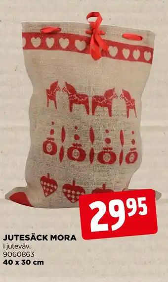 Jem&Fix Jutesäck mora erbjuda