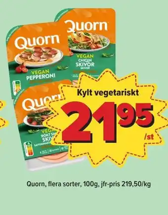 Östenssons Kylt vegetariskt Quorn erbjuda