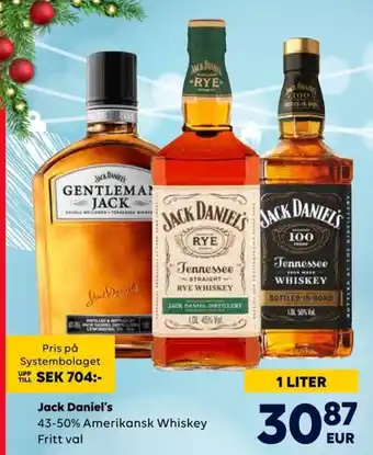 Border Shop Jack Daniel's erbjuda