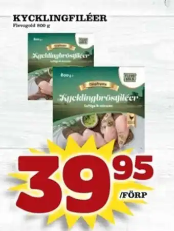Matdax Flevogold kycklingbröstfilé erbjuda