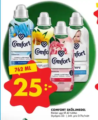 ÖoB Comfort sköljmedel erbjuda