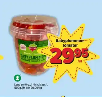 Östenssons Daily greens plommontomater erbjuda
