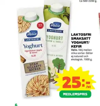 Stora Coop Valio yoghurt erbjuda