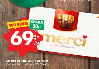 Finest selection great variety chokladask