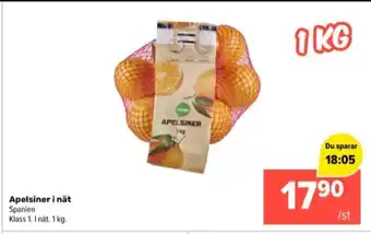 Coop Extra Coop apelsiner erbjuda
