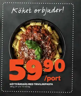 Stora Coop Coop färdigrätter erbjuda