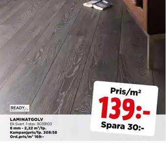 Jem&Fix Readyfix laminatgolv erbjuda