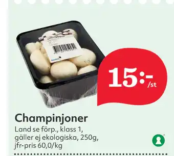 Hemköp Champinjoner erbjuda