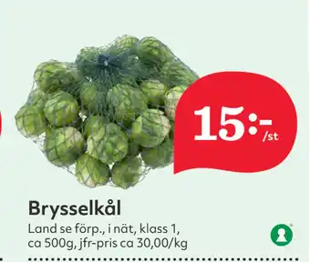 Hemköp Brysselkål erbjuda