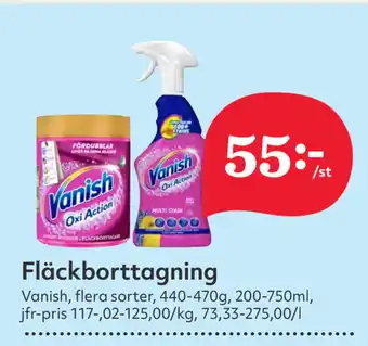 Hemköp Fläckborttagning erbjuda