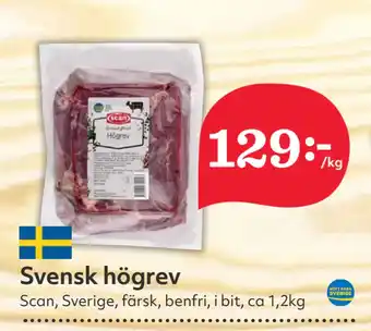 Hemköp Svensk högrev erbjuda