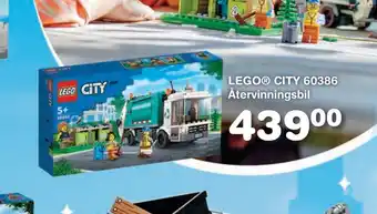 Lekextra Lego city 60386 återvinningsbil erbjuda