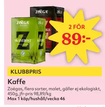 Hemköp Kaffe erbjuda