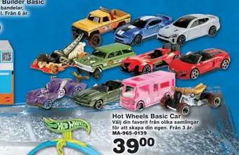 Lekextra Hot wheels basic car erbjuda