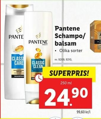 Pantene Schampo/ balsam