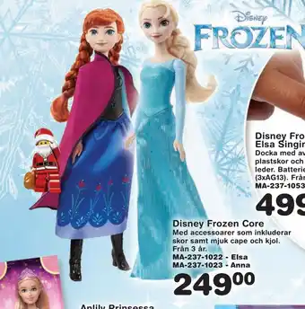 Lekextra Disney frozen core erbjuda