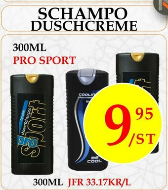 Schampo duschcreme