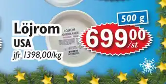 T-jarlen Löjrom erbjuda