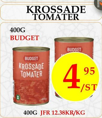 Krossade tomater