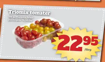 Bonum Matmarknad Triomix tomater erbjuda