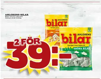 Din Mat Ahlgrens bilar erbjuda