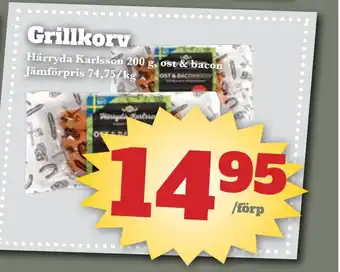 Bonum Matmarknad Grillkorv erbjuda