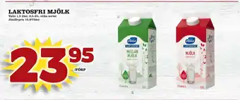 Din Mat Laktosfri mjölk erbjuda