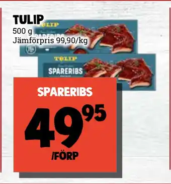 MatArket Spareribs erbjuda