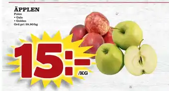 Din Mat Äpplen erbjuda