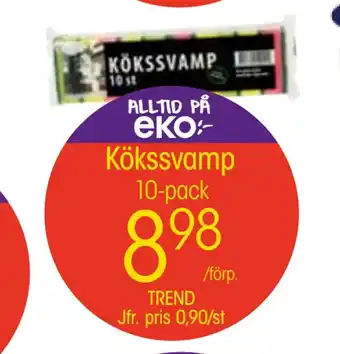 EKO Kökssvamp erbjuda