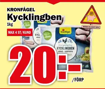 Matdax Kycklingben erbjuda