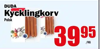 Matdax Kycklingkorv erbjuda