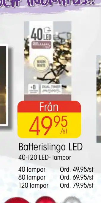EKO Batterislinga led erbjuda