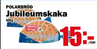 Matdax Jubileumskaka erbjuda