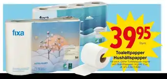 Matöppet Toalettpapper hushållspapper erbjuda