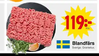 Matöppet Blandfärs erbjuda