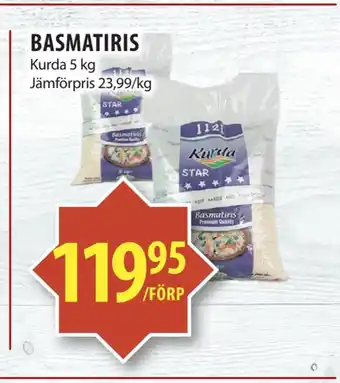 Matvärlden Tensta Basmatiris erbjuda