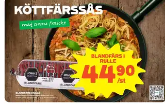 Stora Coop Blandfärs i rulle erbjuda